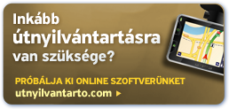 útnyílvántartó